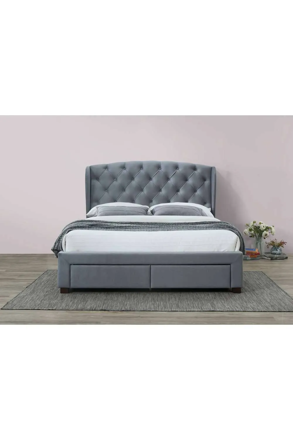 Birlea Hope Bed in Grey 2