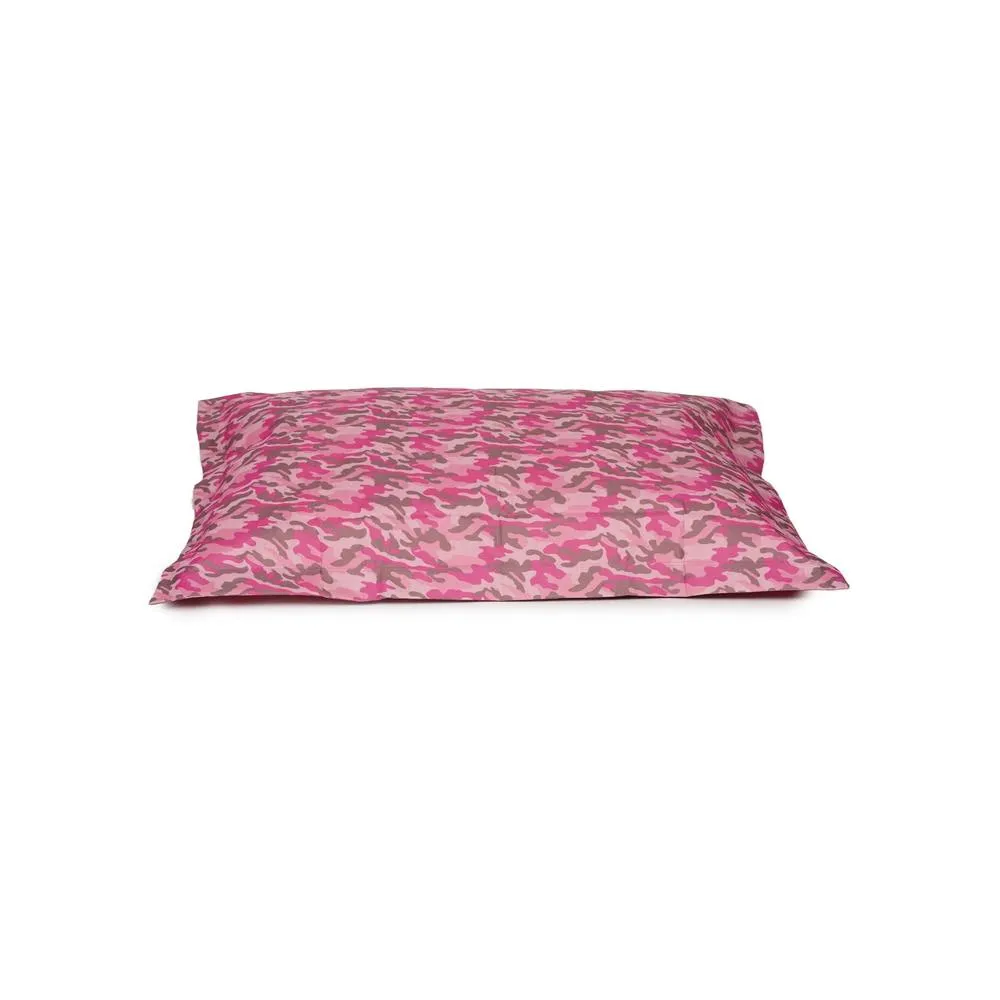 Kaikoo XL Floor Cushion Pink Camo Print
