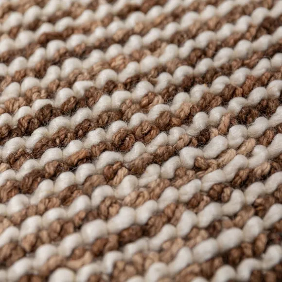 Nico Wool Woven Stripe Rug 2