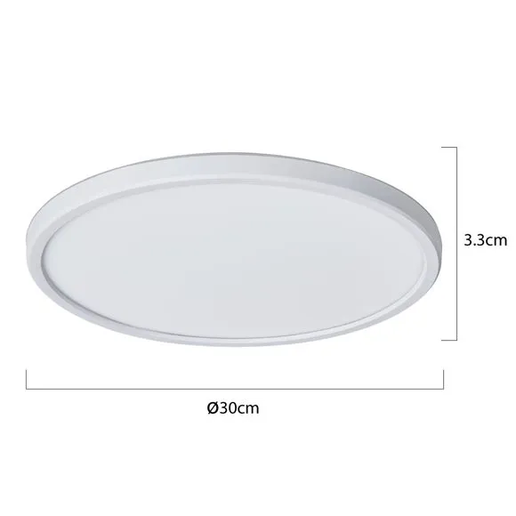 Core LED Flush Bathroom Ceiling Light 5