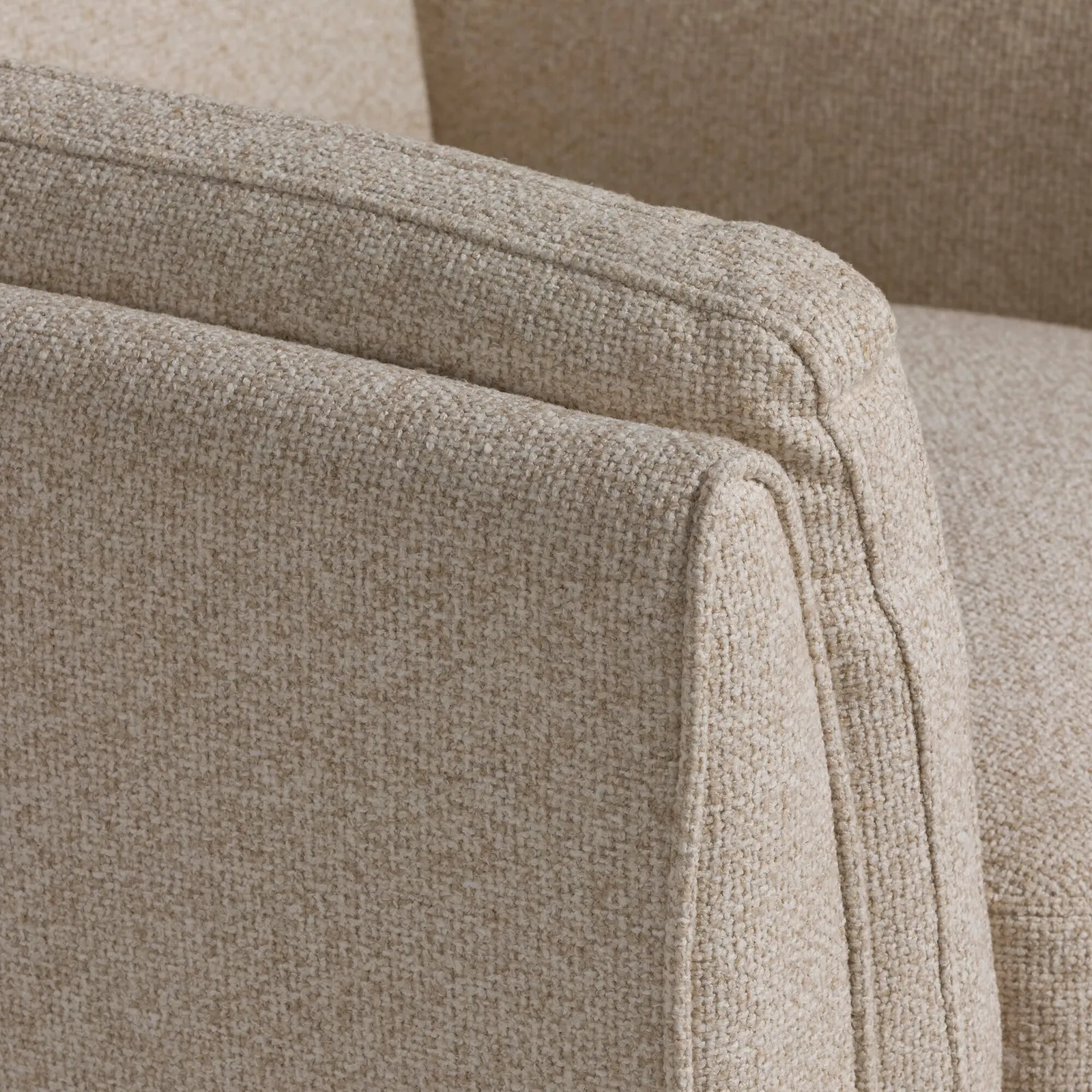Hempstead Armchair, Neutral Fabric | Barker & Stonehouse 4
