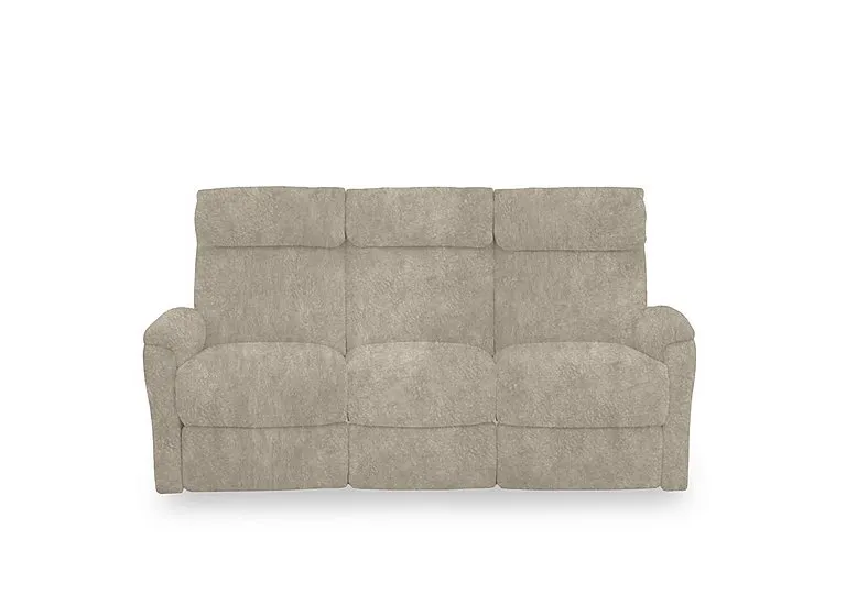 Compact Collection Titch Fabric 3 Seater Sofa - Cream