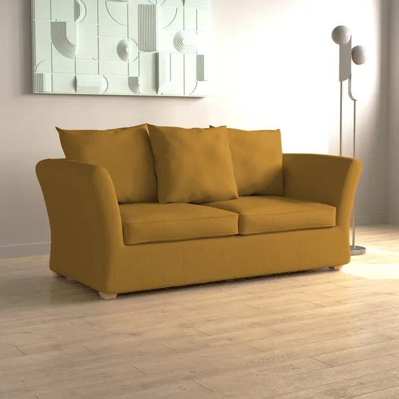 Emmett Velvet 2 Seater Double Sofa Bed 1
