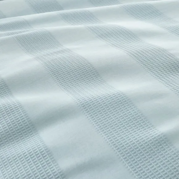 Dixon Waffle 100% Cotton Duvet Cover & Pillowcase Set 3