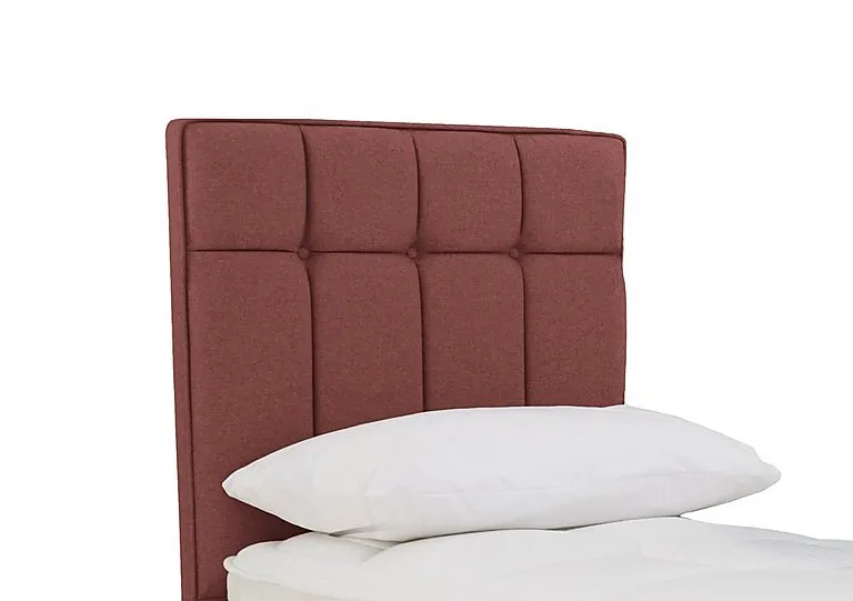 Beam Floor Standing Headboard - Single - Tweed Rose