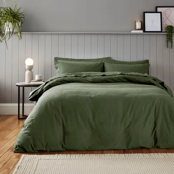 Soft & Cosy Luxury 100% Brushed Cotton Oxford Pillowcase 2