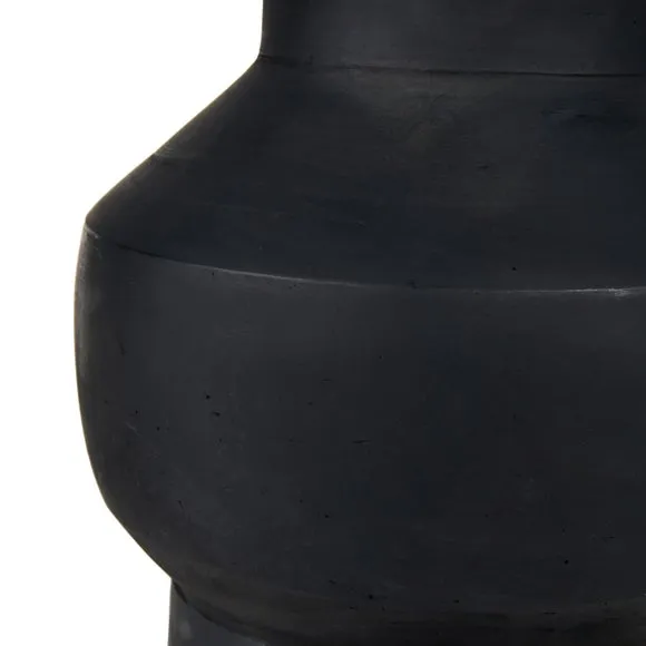 Inna Urn Terracotta and Linen Table Lamp 4