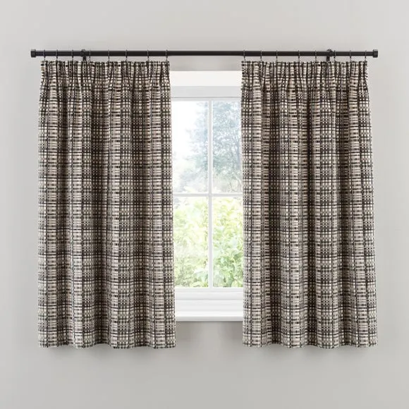 Roxana Cut Velvet Pencil Pleat Curtains 2