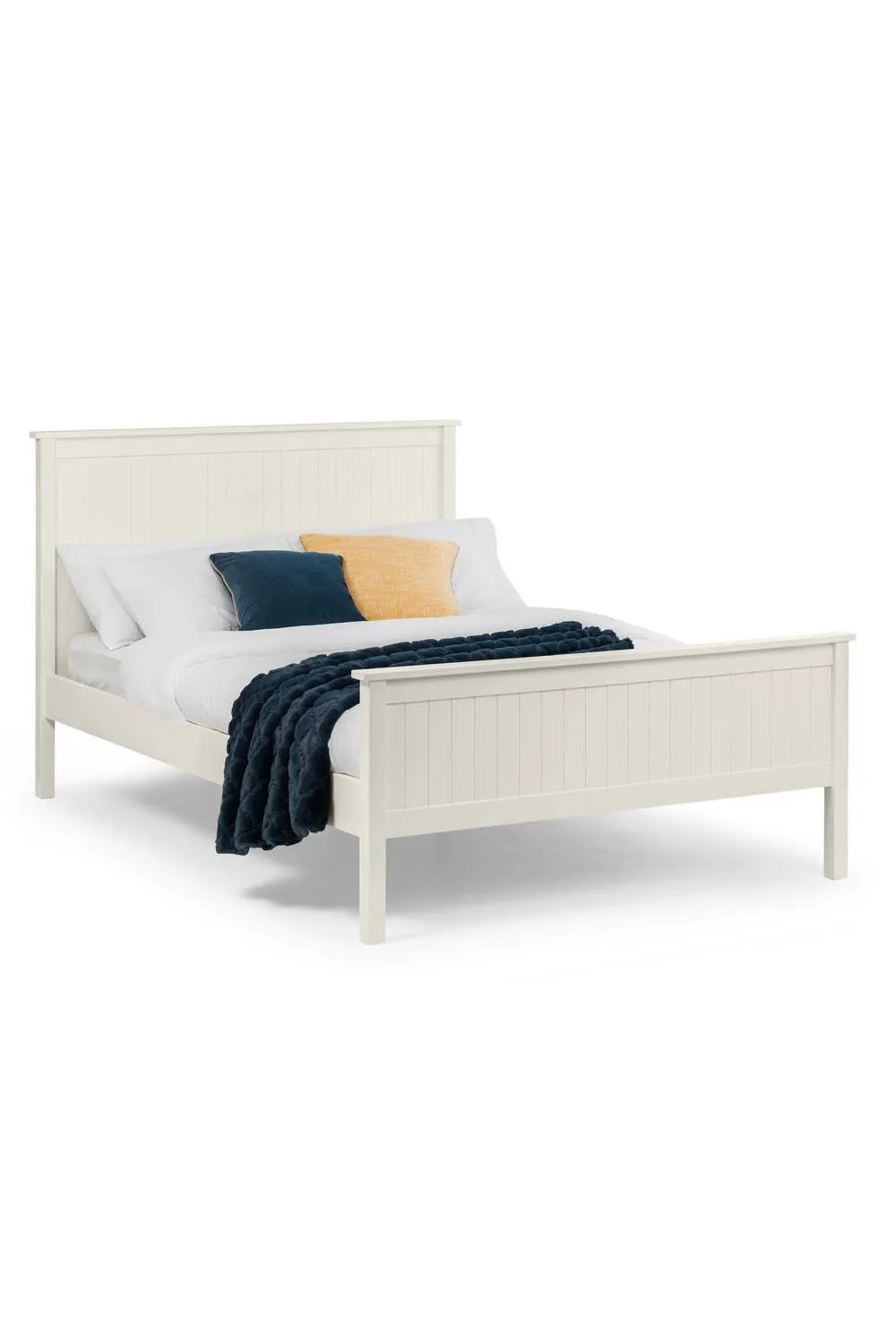 Julian Bowen Maine Bed in White 4