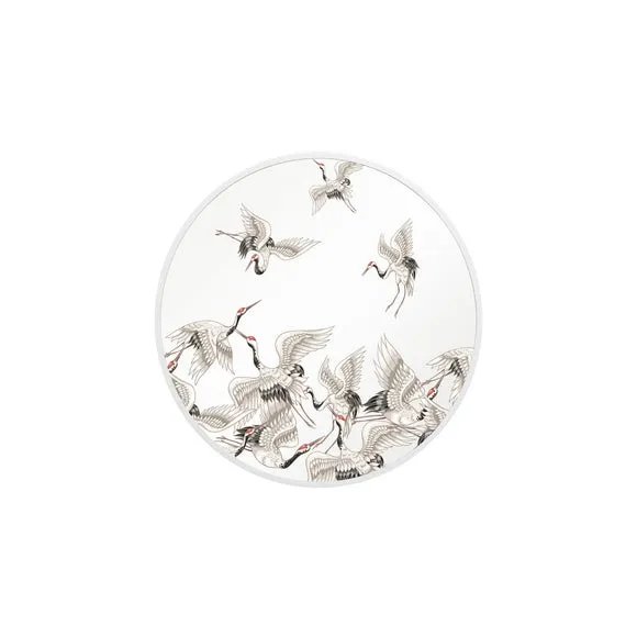 Typis Round Stork Wall Mirror 2