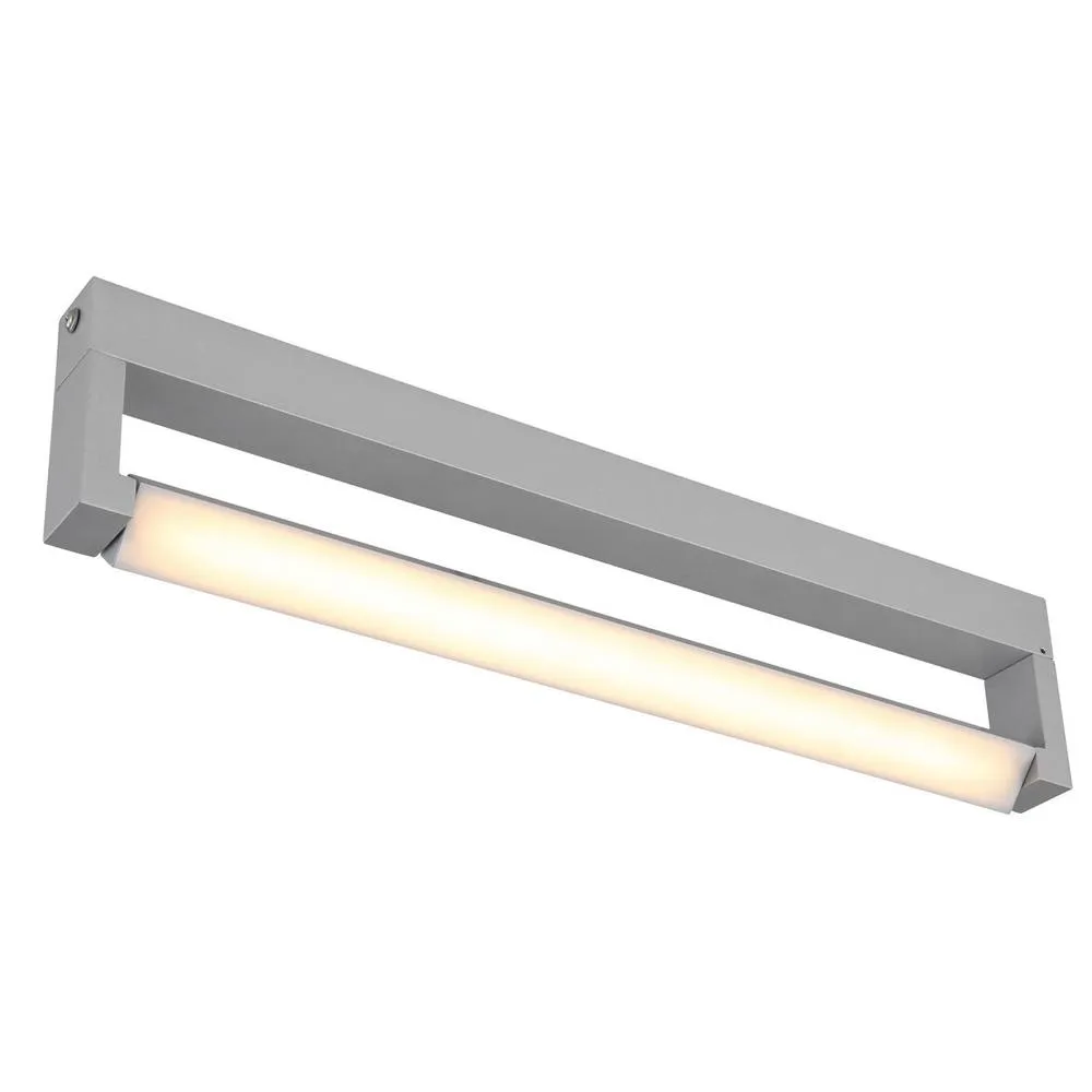 Netlighting Susi Integrated LED Wall Lamp Silver Colored IP44 LED 3000K 5