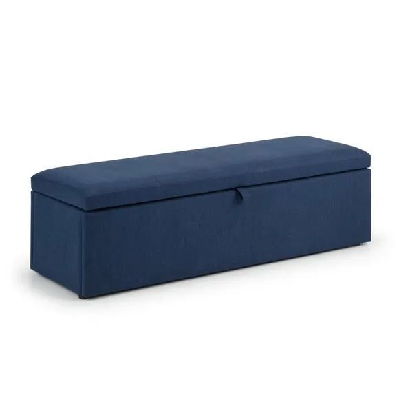 Sorrento Linen Ottoman 3