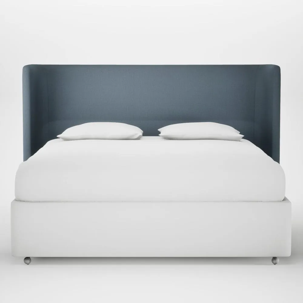 Heal's Monroe Headboard Super King Smart Cotton Linen Celestial 1