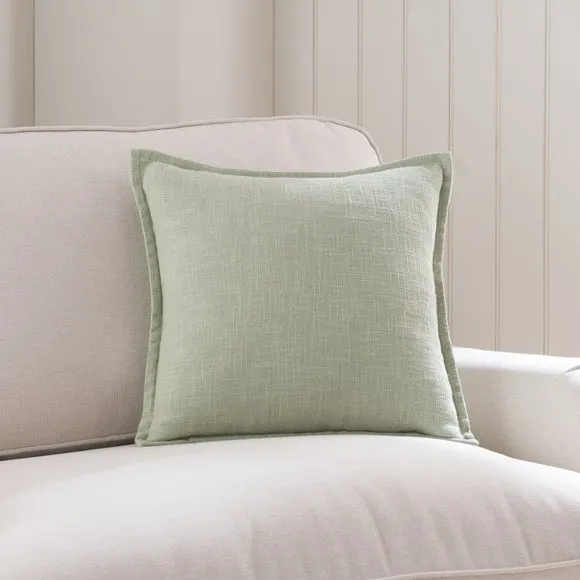 Westcott Cotton Slub Square Cushion 1