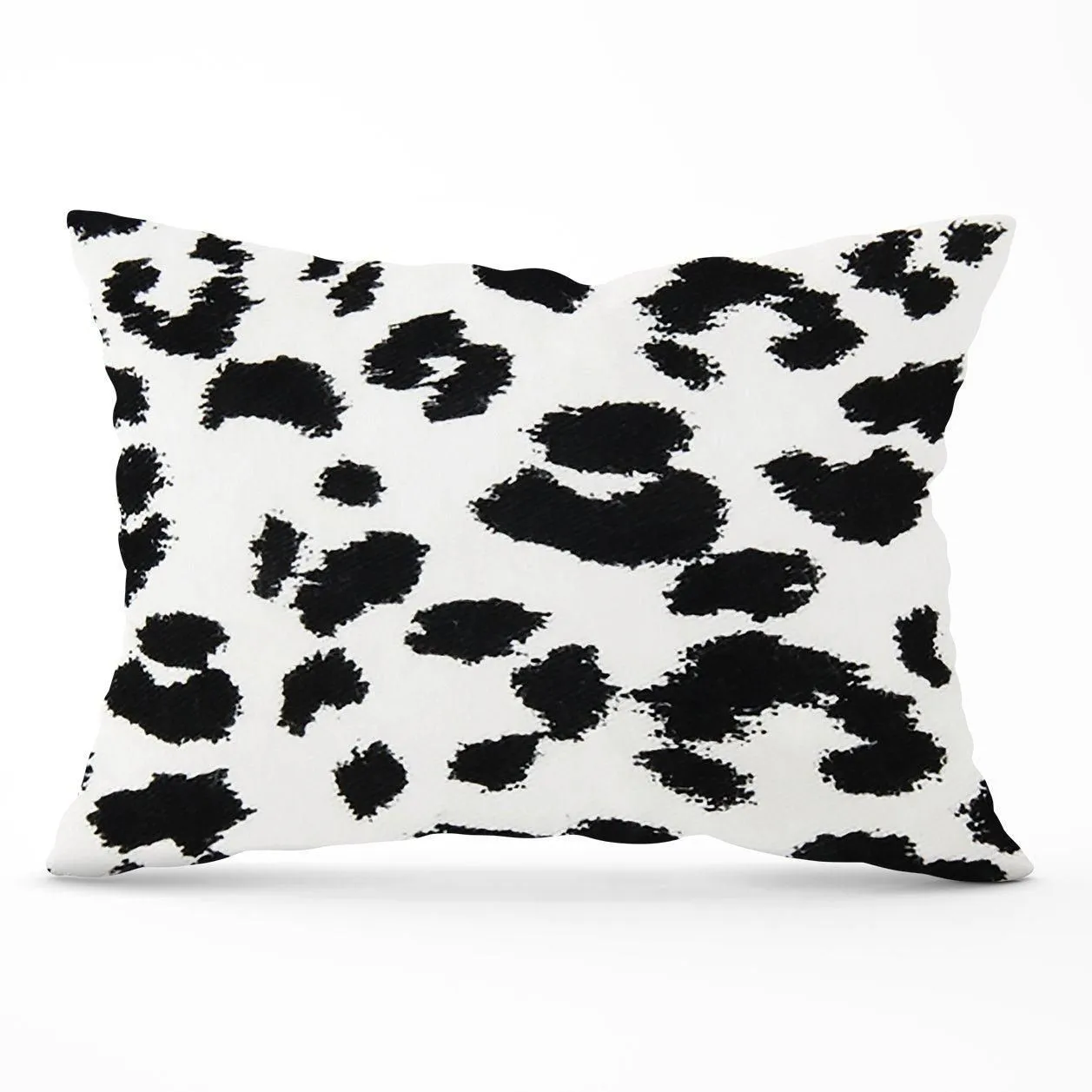 Warren Reed - Designer Black Leopard Print Cushions