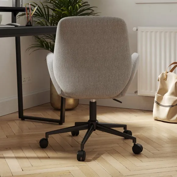 Ginny Swithland Herringbone Swivel Office Chair 2