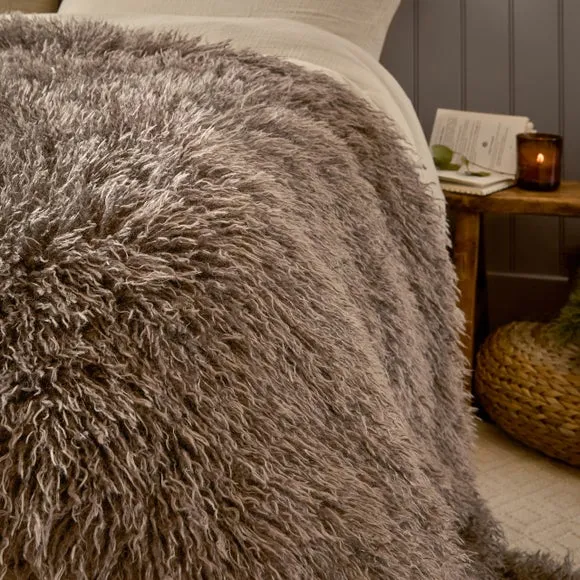 Furn. Rowan Throw Blanket 130cm x 175cm 3