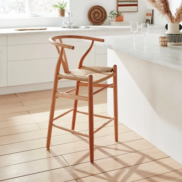 Lara Bar Stool, Beech Wood 2