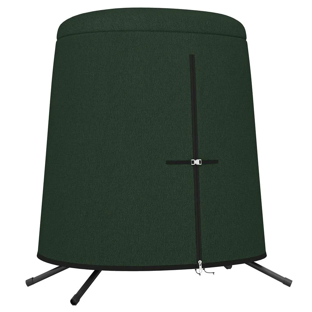 OUTSUNNY Hanging Egg Chair Cover, Swing Chair Cover, 196 x 230 cm in Green 2