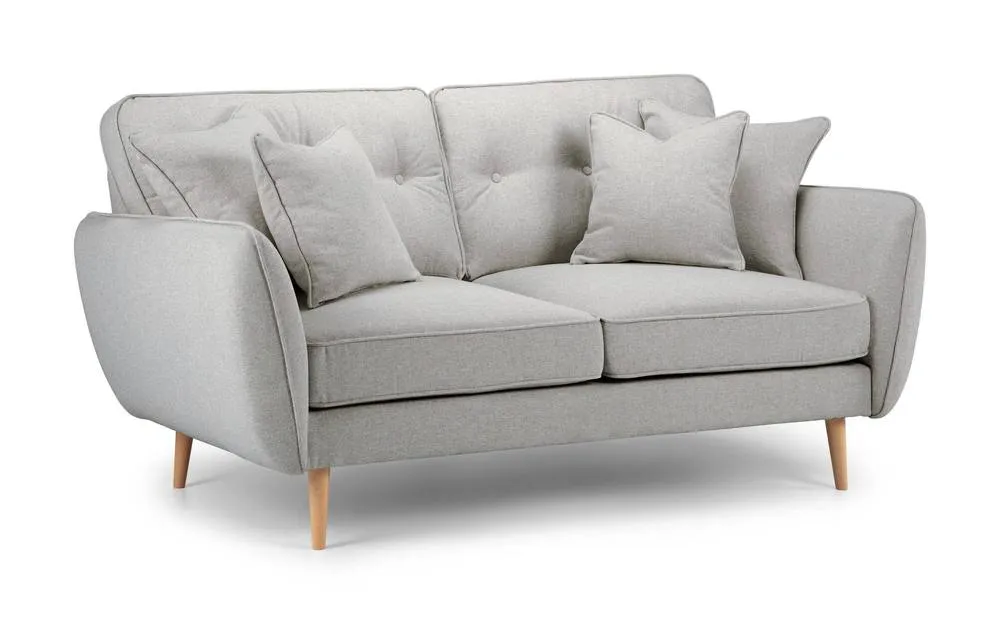 The Great Sofa Company Ailis Medium Sofa Faro Ashen in Light Grey 2
