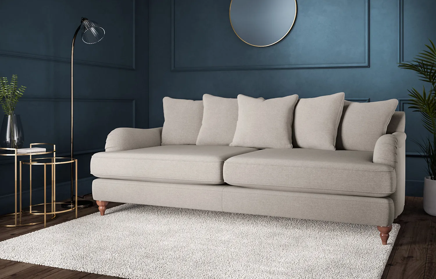 M&S Rochester Scatterback 4 Seater Sofa