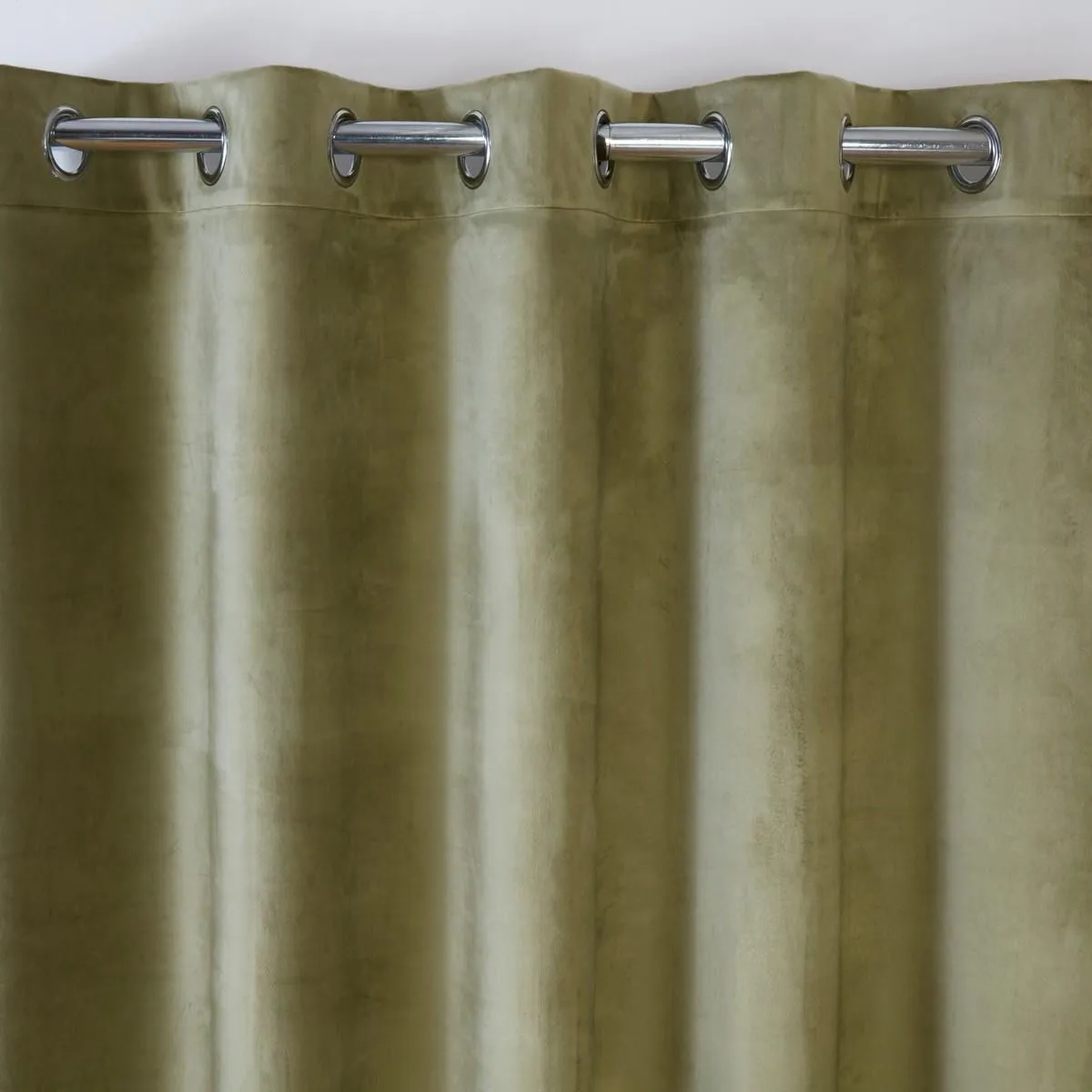 Sundour Casa Eyelet Curtains in Green 2