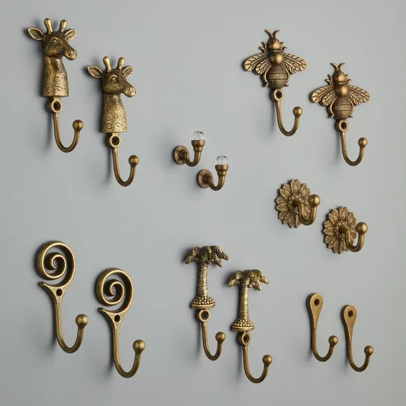 Mix and Match Bee Curtain Tieback Hooks 2