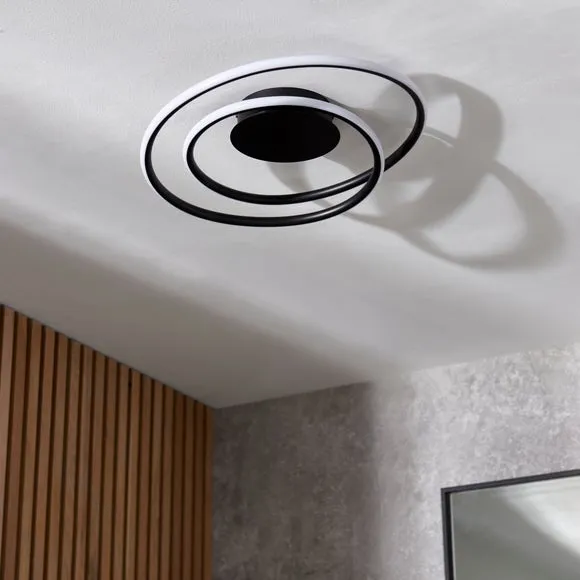 Langdon Bathroom Integrated LED Flush Ceiling Light 2