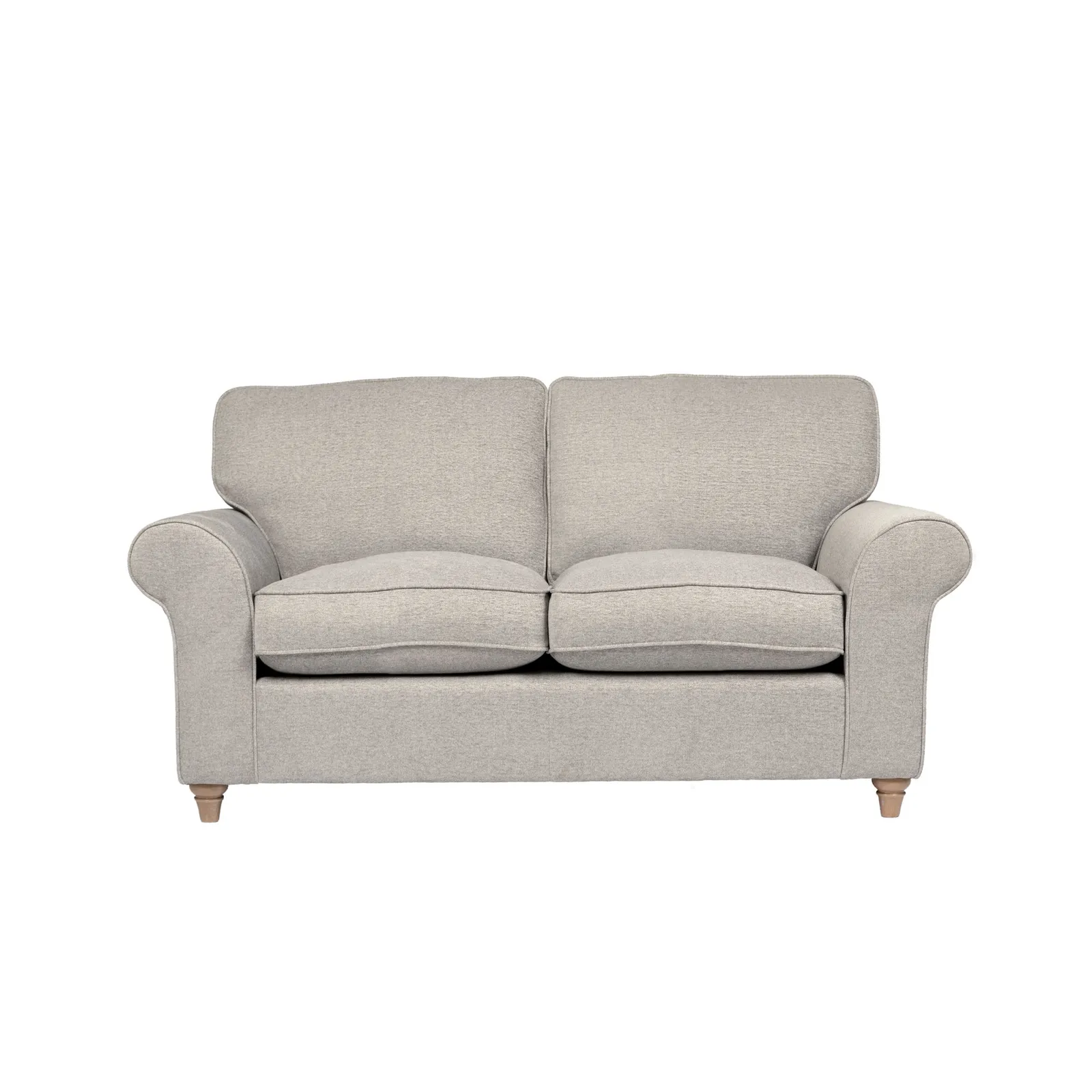 Rosa Fabric 2 Seater Sofa Grey