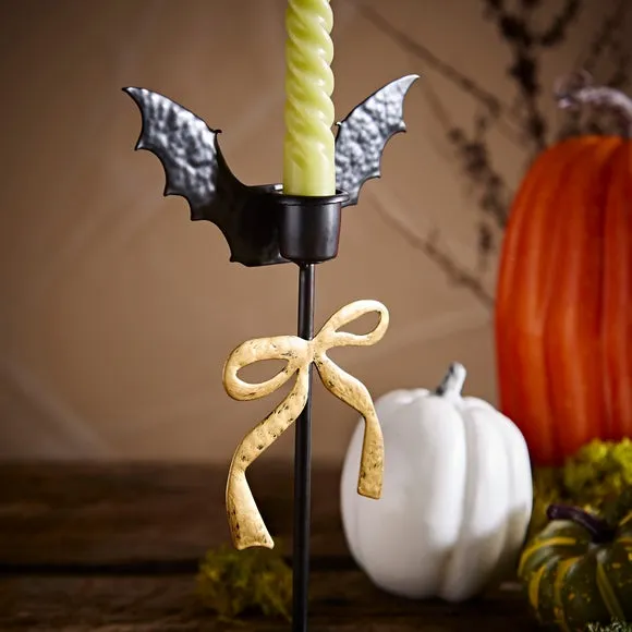 Bat Wings Metal Candle Holder 2