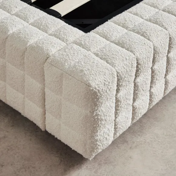 Yinka Ilori Squares Boucle Ottoman Bed 3