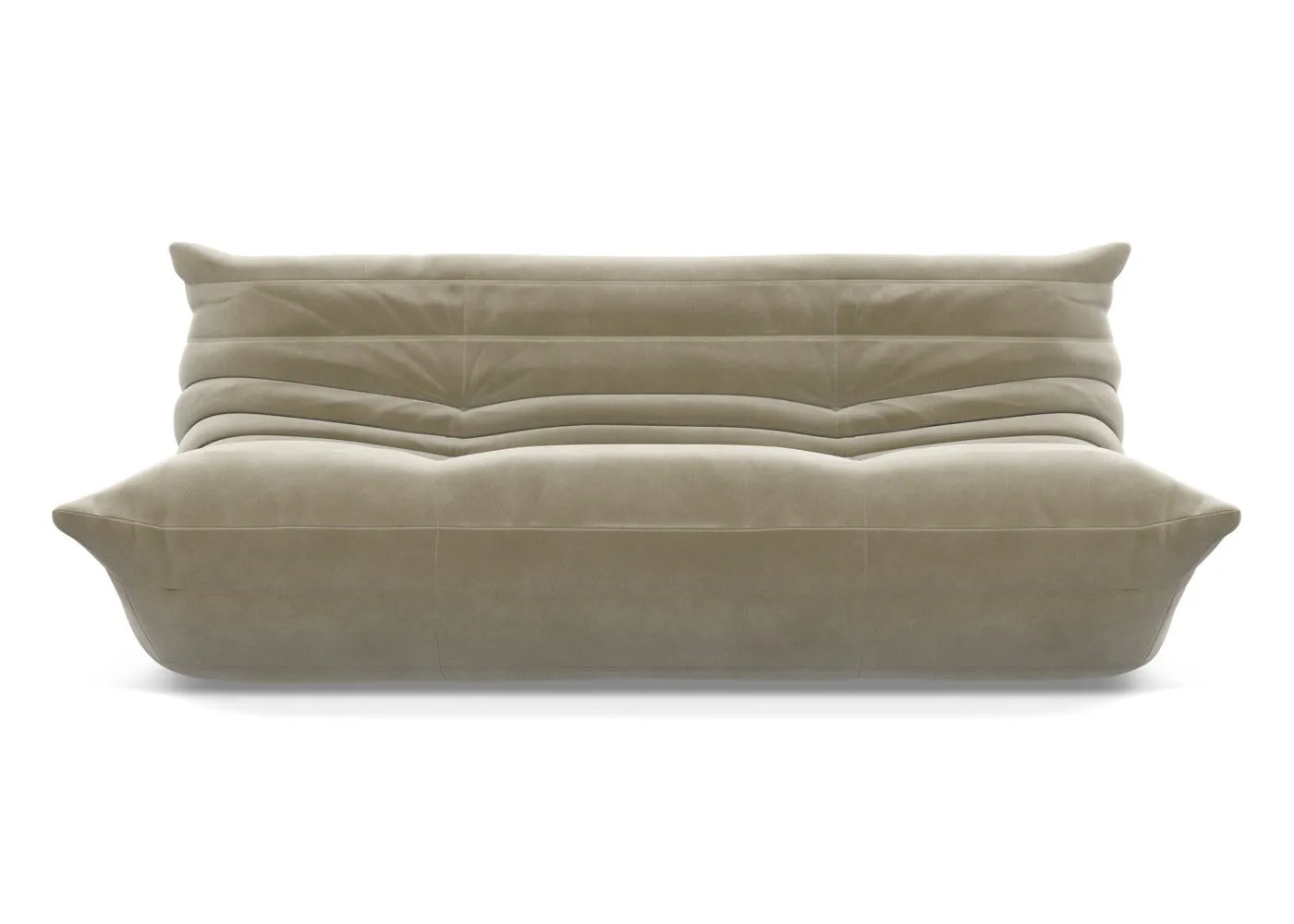 Ligne Roset Togo Large Settee Alcantara Sea Sand 1