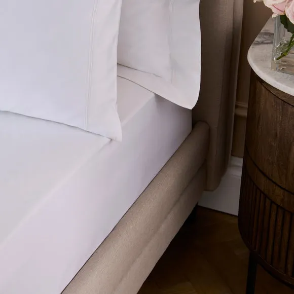 Dorma 800 Thread Count 100% Cotton Sateen Fitted Sheet 2