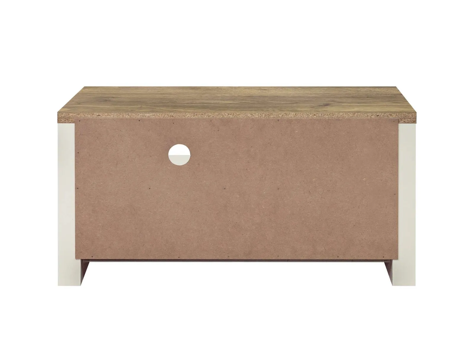 Birlea TV Unit Blue Oak Highgate Small Entertainment Navy Farmhouse Shabby Chic in Cream 6