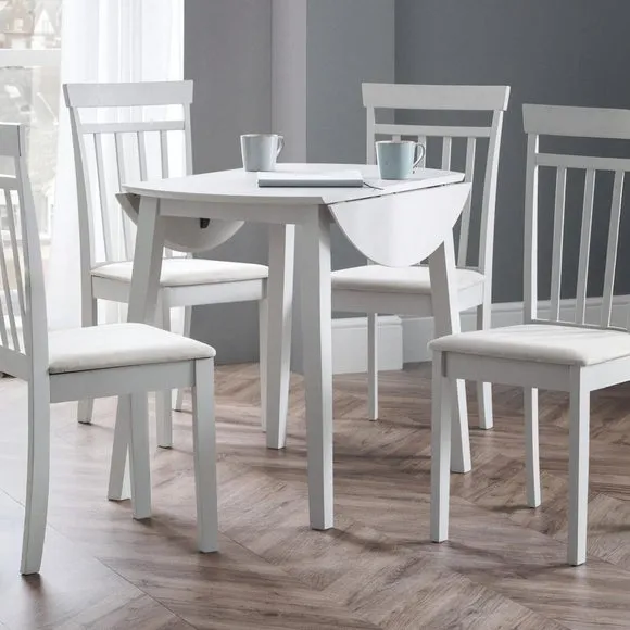 Coast 2-4 Seater Round Drop Leaf Dining Table 2