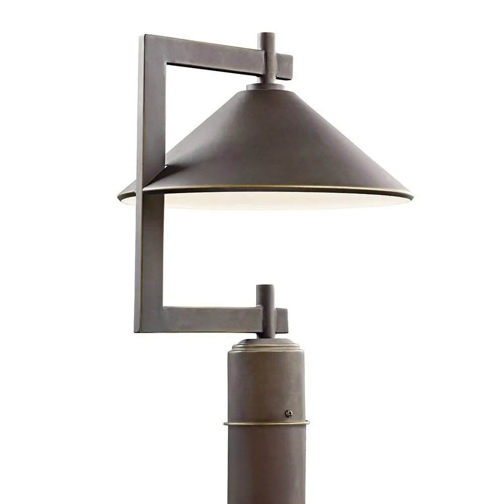 Netlighting Ripley Small Wall Lantern Old Bronze IP44 in Brown 6