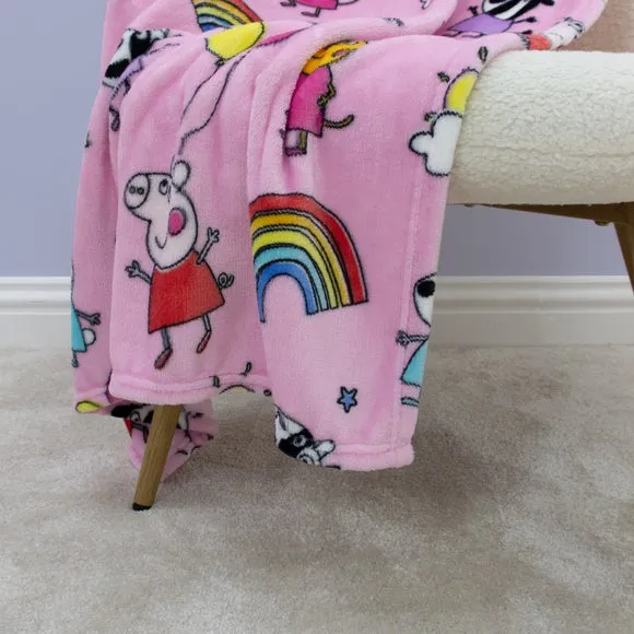 Peppa Pig Fleece 150cm x 100cm Throw Blanket 2