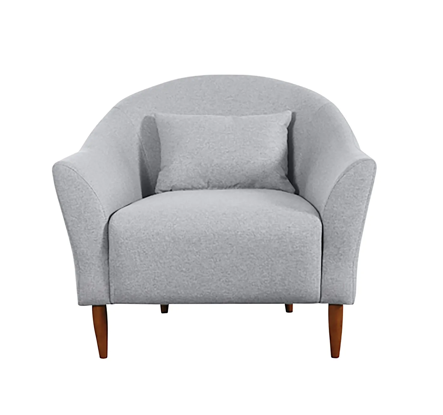 Habitat Lipps Fabric Armchair - Grey