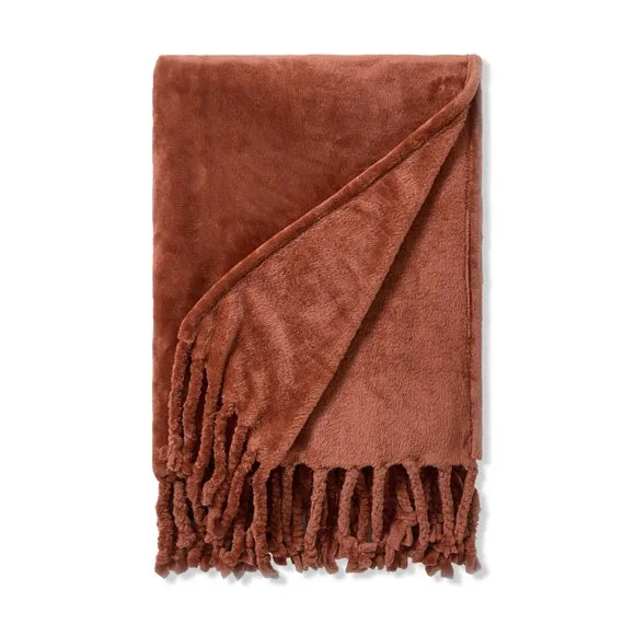 Tassel Throw Blanket 130cm x 170cm 4