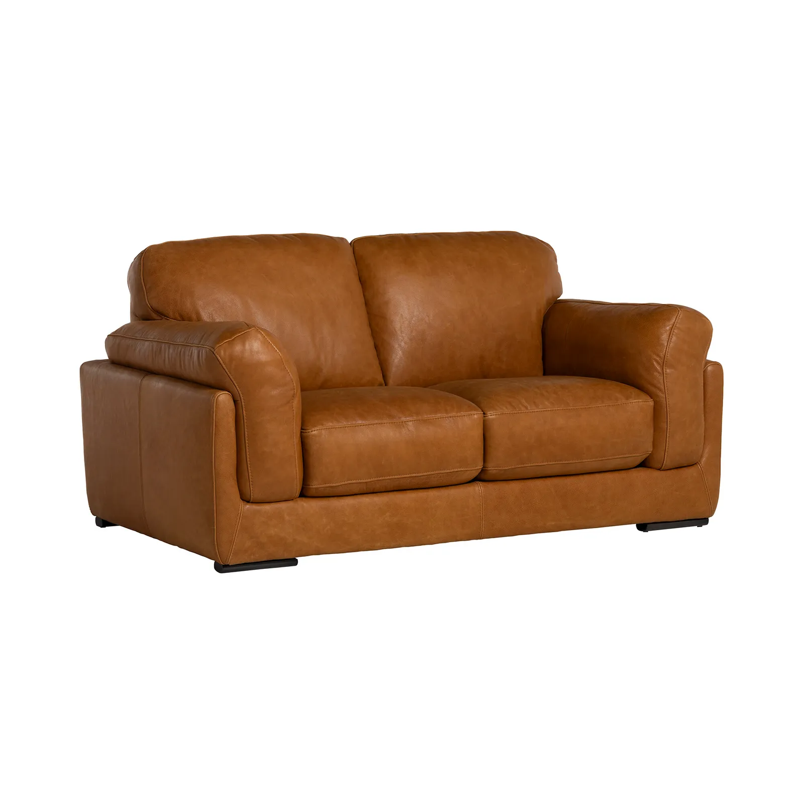 Ledbury 2 Seater Sofa, Brown Leather | Barker & Stonehouse 3