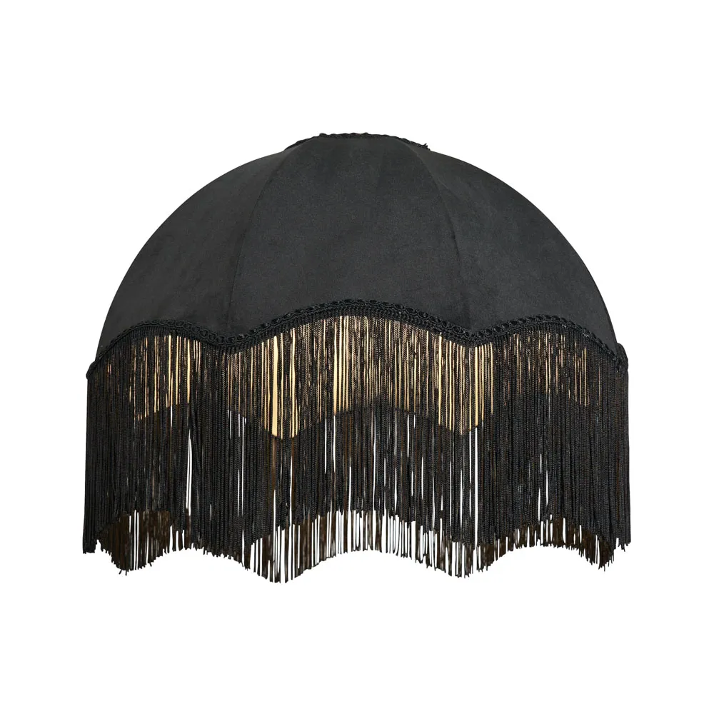 Fran Jacquard Easy to Fit Shade, Black