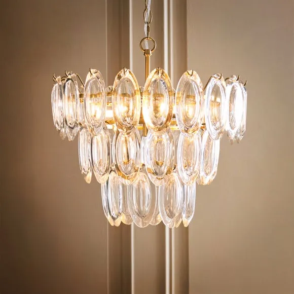 Dusk 6 Light Adjustable Chandelier 2