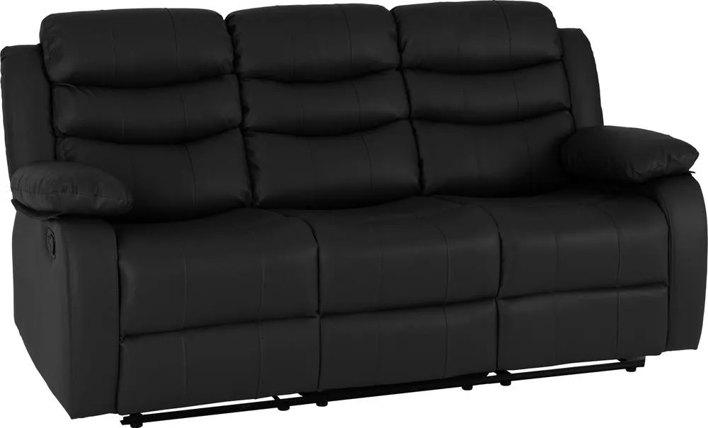 Seconique Roma 3+2 Suite in Black 2