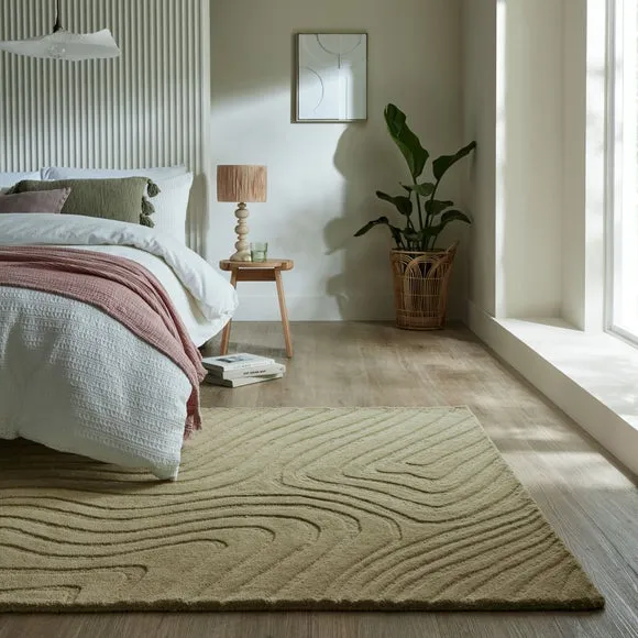Mesmerise Abstract Wool Rug 1