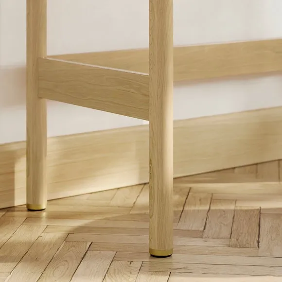 Daphne 2 Drawer Dressing Table, Oak Effect 5