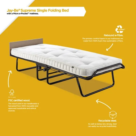 Jay-Be Supreme Pocket Sprung Folding Bed 5