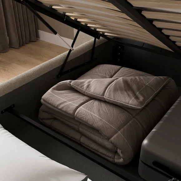 Frankie Chenille Ottoman Bed 4