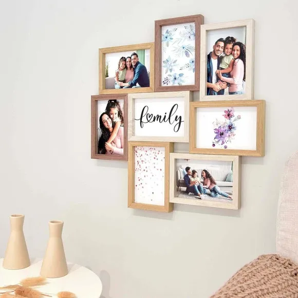 Nielsen 8 Picture Wooden Multi Photo Frame