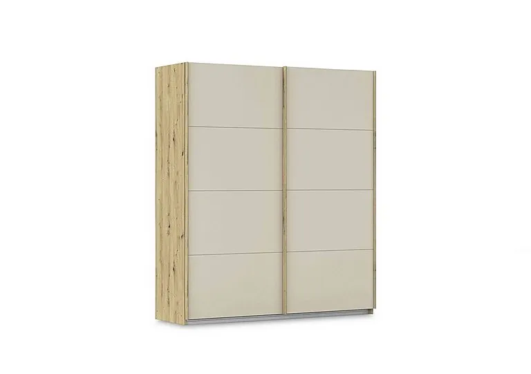 Freja 181cm 2 Door Sliding Decor Wardrobe