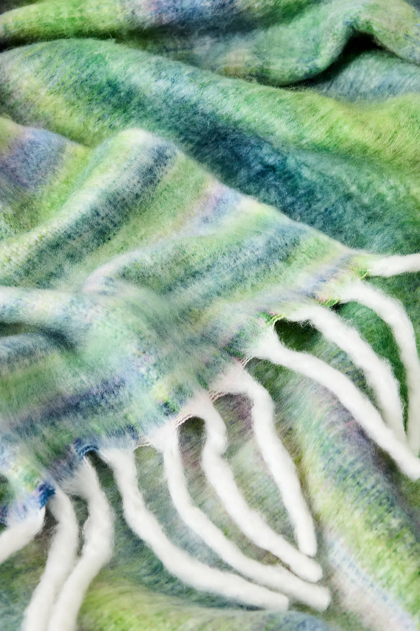 Ocean Cosy Throw - Blue 2